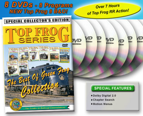 Top Frog Series - Best of Green Frog Collection - 8 Programs - 4 Discs DVD