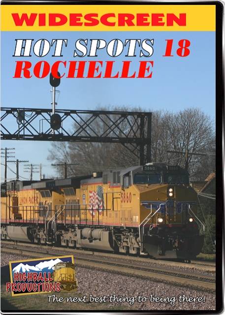 Hot Spots 18 Rochelle - Union Pacific and BNSF on a double diamond