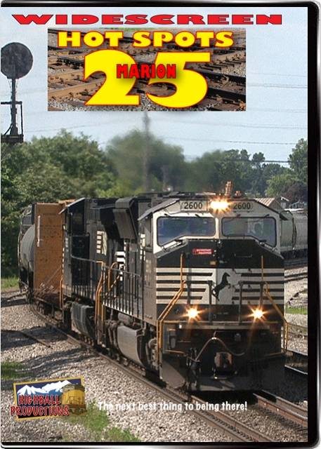 Hot Spots 25 Marion Ohio - CSX and Norfolk Southern across eight diamonds