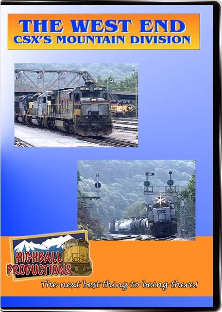 The West End - The CSX Mountain Division, former B&O