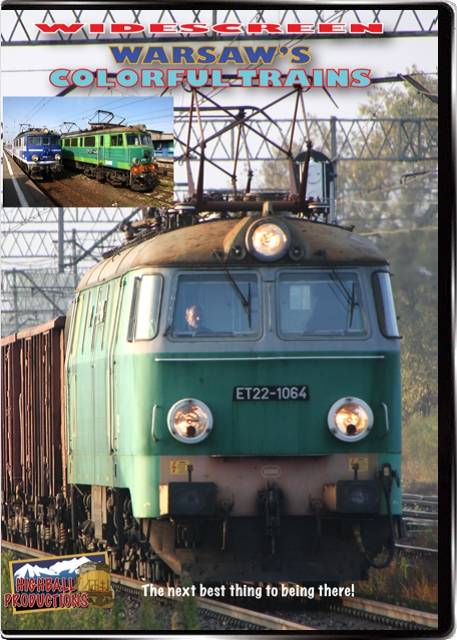 Warsaws Colorful Trains
