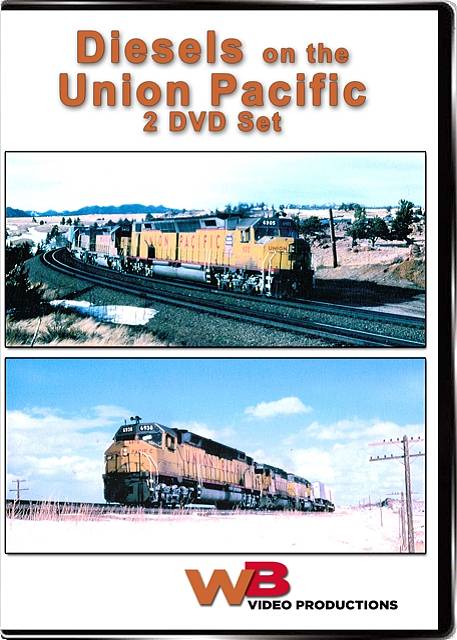 Union Pacific Double Feature 2-DVD Set Diesels on the Union Pacific